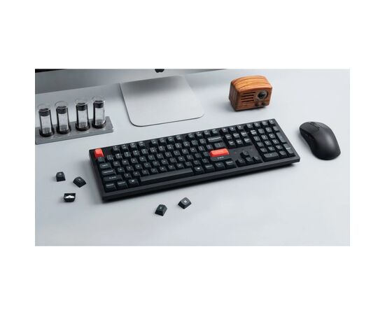 Клавіатура Keychron K10 PRO K pro Banana QMK Wireless/Bluetooth/USB-A UA Black (K10P-B4-UA), зображення 2