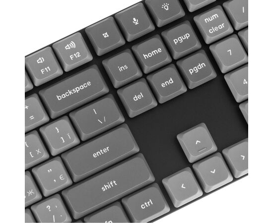 Клавіатура Keychron K5 Max Gateron MX 2.0 Brown White Led QMK Wireless/Bluetooth/USB-А UA Black (K5M-A3-UA), зображення 7