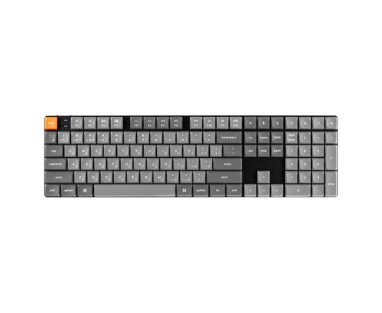 Клавіатура Keychron K5 Max Gateron MX 2.0 Brown White Led QMK Wireless/Bluetooth/USB-А UA Black (K5M-A3-UA)