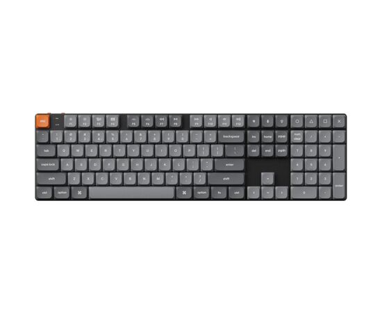Клавіатура Keychron K5 Max Gateron MX 2.0 Red QMK Wireless/Bluetooth/USB-А UA Black (K5M-B1-UA), зображення 2