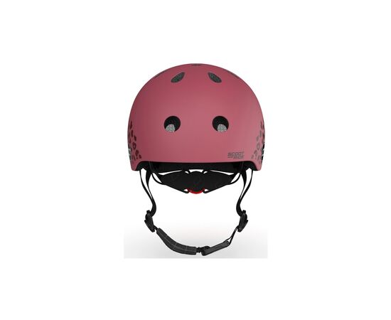 Шлем Scoot&Ride вишневий з ліхтариком 45-51см (SR-181206-WILDCAT), изображение 5