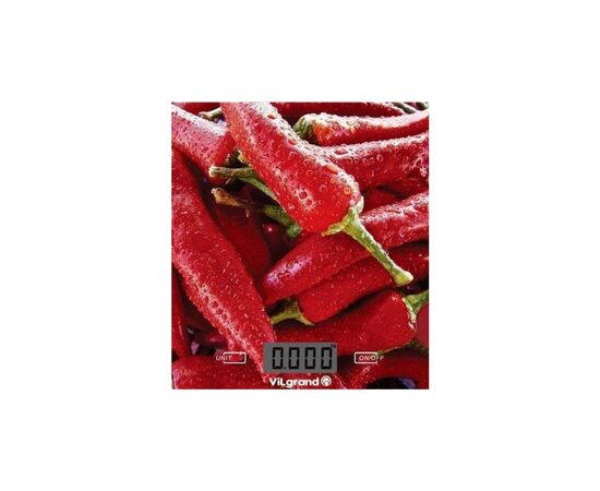 Весы кухонные Vilgrand VKS-525 Peppers, изображение 3