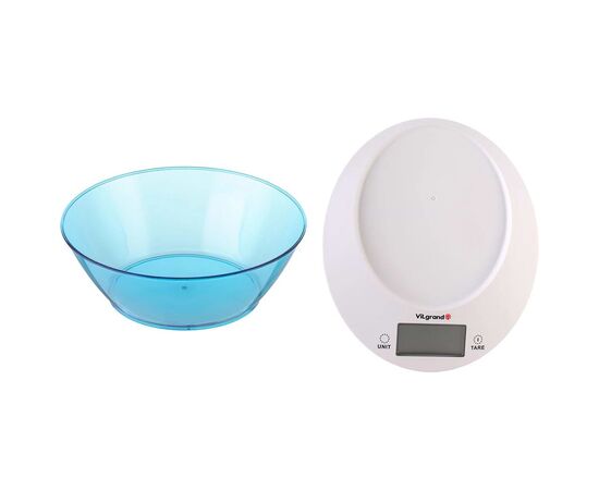 Весы кухонные Vilgrand VKS-533C blue, изображение 3