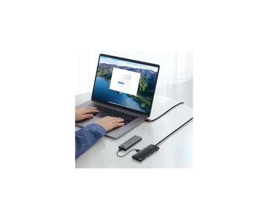 Концентратор Baseus USB 3.0 to 4xUSB 3.0 1.0m black (WKQX030101), изображение 4