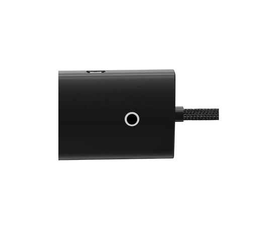 Концентратор Baseus USB-C to 4xUSB 3.0 0.25m black (WKQX030301), изображение 4