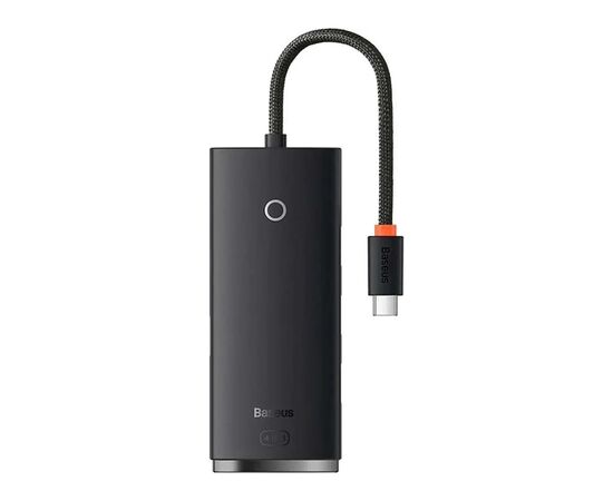 Концентратор Baseus USB-C to 4xUSB 3.0 0.25m black (WKQX030301)