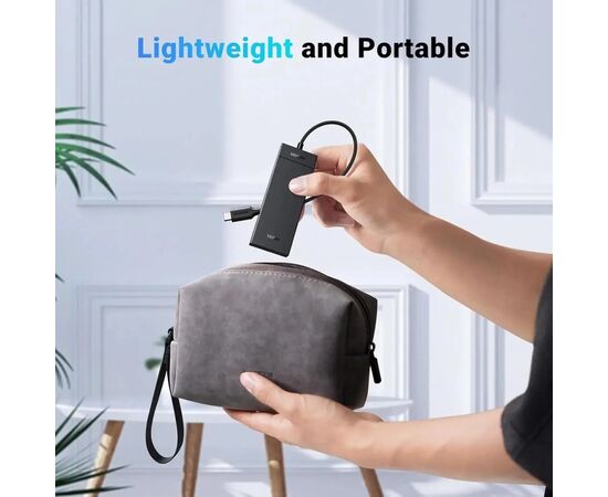 Концентратор Ugreen USB-C to 4xUSB-C 3.2 Gen2 10Gbps CM806 black (35584), изображение 5