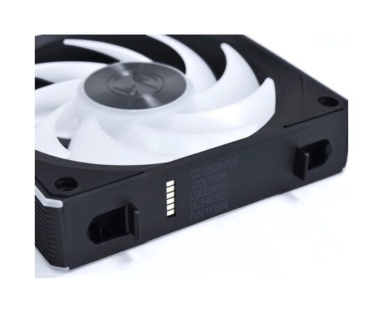 Кулер до корпусу Lian Li Uni Fan CL WIRELESS 120-3, Black (G99.12CL1W3B.00), зображення 6