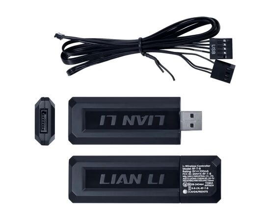 Кулер до корпусу Lian Li Uni Fan SL-INF WIRELESS 120-3, Black (G99.12SLIN1W3B.00), зображення 9