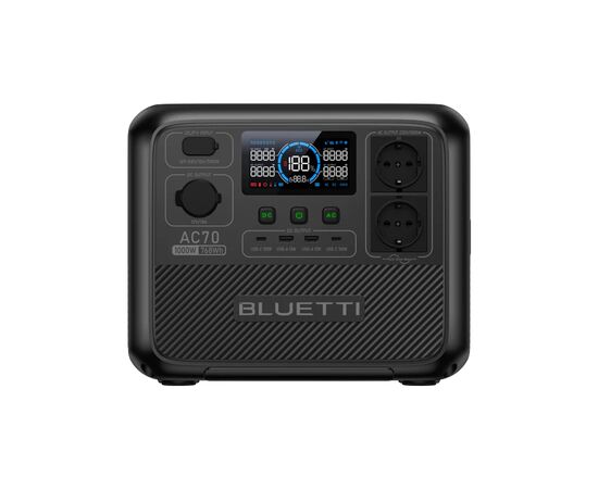 Зарядна станція BLUETTI AC70 1000W 768Wh (AC70)