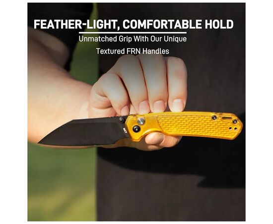 Нож CJRB Pyrite Light BB Yellow (J1945-AMB), изображение 5