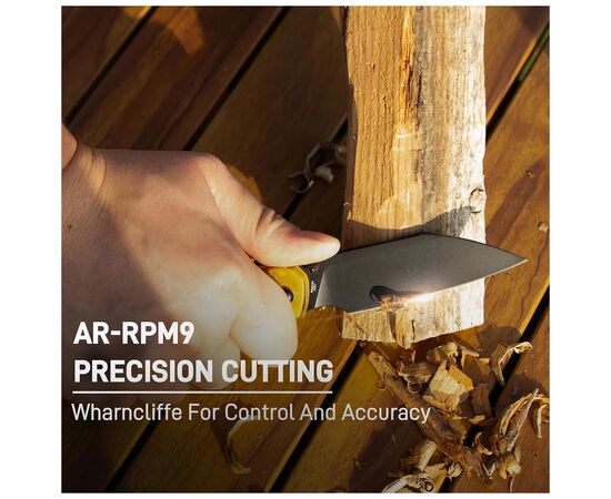 Нож CJRB Pyrite Light BB Yellow (J1945-AMB), изображение 8