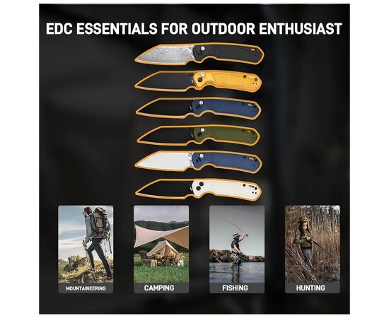 Нож CJRB Pyrite Light BB Yellow (J1945-AMB), изображение 9