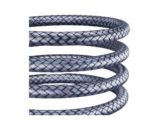 Кабель мультимедійний 3.5mm M to 3.5mm M 2.0m gray Essager (EYP35-DYA0G), зображення 3