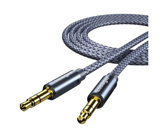 Кабель мультимедийный 3.5mm M to 3.5mm M 3.0m gray Essager (EYP35-DYC0G)