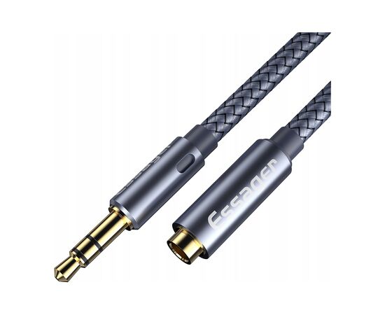 Кабель мультимедійний 3.5mm F to 3.5mm M 2.0m Essager (EYPY35-MYA0G)