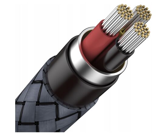 Кабель мультимедійний 3.5mm F to 3.5mm M 3.0m Essager (EYPY35-MYC0G), зображення 5