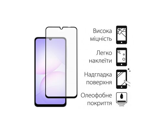 Чехол для мобильного телефона Dengos Soft Kit for Samsung Galaxy A07 case + glass Green (DG-KM-166), изображение 4