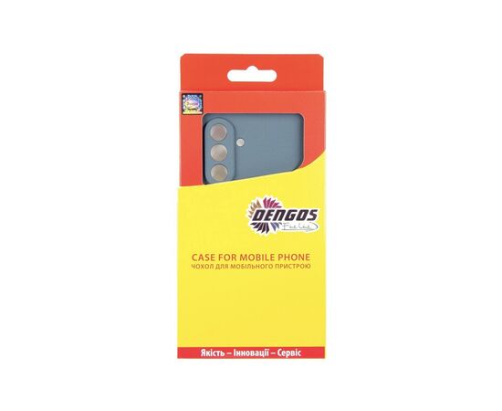 Чехол для мобильного телефона Dengos Carbon Kit for Samsung Galaxy A17 case + glass Grey (DG-KM-161), изображение 3