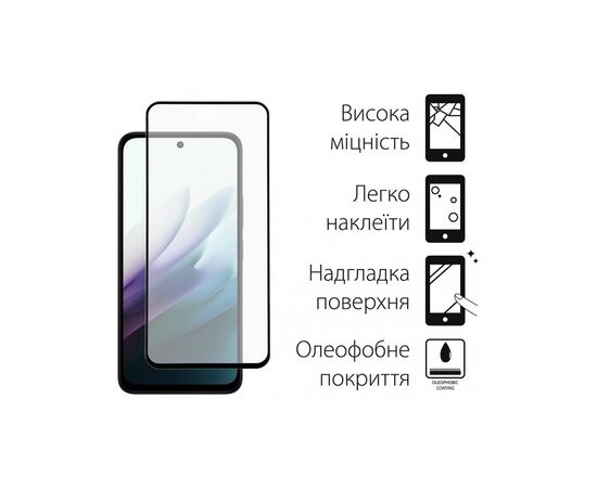 Чехол для мобильного телефона Dengos Carbon Kit for Xiaomi Redmi 15 4G case + glass Purple (DG-KM-164), изображение 4