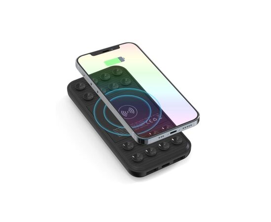 Батарея универсальная TheGeneral 10000mah ChargeMate, PD/QC/22.5W, wireless charging 15W (40010919-01), изображение 4