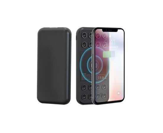 Батарея универсальная TheGeneral 10000mah ChargeMate, PD/QC/22.5W, wireless charging 15W (40010919-01), изображение 6