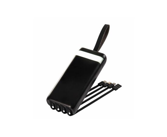 Батарея универсальная TheGeneral 20000mah PowerPulse, 10W, flashlight, black (40011319-01), изображение 3