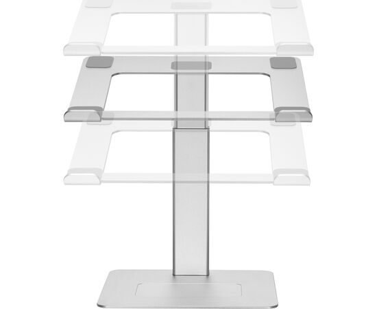 Подставка для ноутбука Gembird до 15.6", регулируемая, алюминий (NBS-D1-02), изображение 5