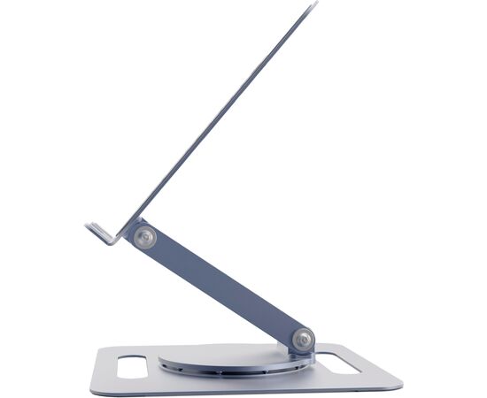 Подставка для ноутбука Gembird до 15.6", регулируемая, вращающаяся, алюминий (NBS-DR1-01), изображение 2