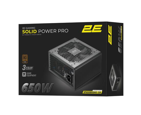 Блок питания 2E 650W Solid Power Pro ATX3.1 GEN5.0 (2E-SP650BRSMII-120), изображение 7