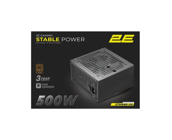 Блок питания 2E 500W Stable Power ATX3.1 (2E-ST500BR-120)