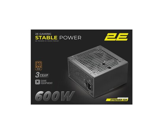 Блок питания 2E 600W Stable Power ATX3.1 (2E-ST600BR-120)