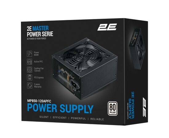 Блок питания 2E 850W Master Power (2E-MP850-120APFC), изображение 10