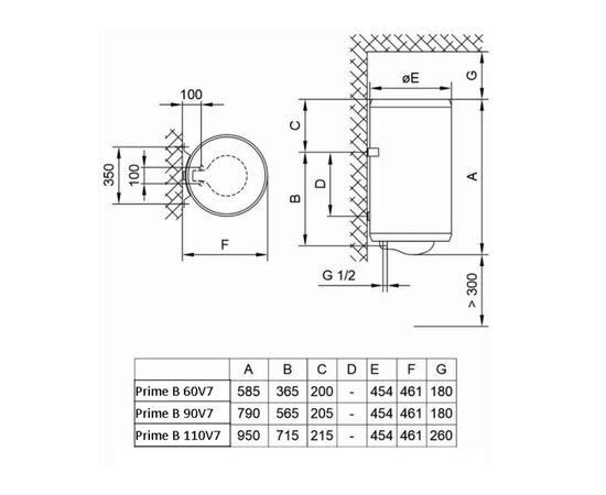Бойлер TIKI Prime B 60V7 (MBC 50) (700296), изображение 10