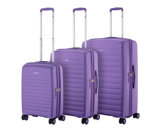 Набір валіз 2E Aero (L+M+S), лавандові (2E-SPP-AERO-SET3-LV), зображення 2