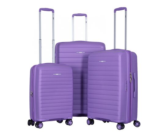 Набір валіз 2E Aero (L+M+S), лавандові (2E-SPP-AERO-SET3-LV)
