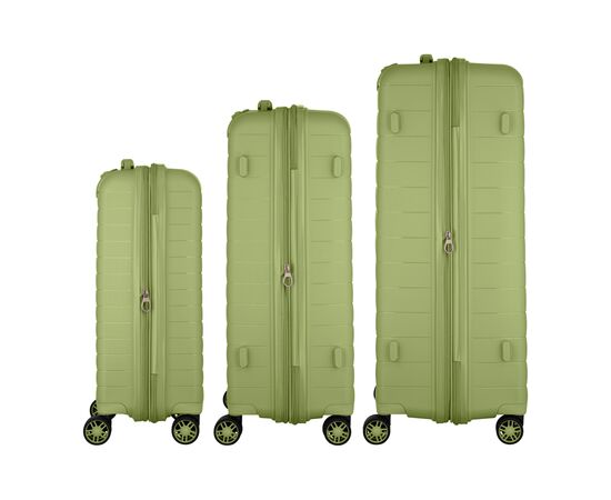 Набор чемоданов 2E Aero (L+M+S), оливково-зелені (2E-SPP-AERO-SET3-MG), изображение 6