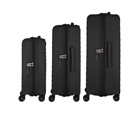 Набір валіз 2E Aero (L+M+S), чорні (2E-SPP-AERO-SET3-BK), зображення 5