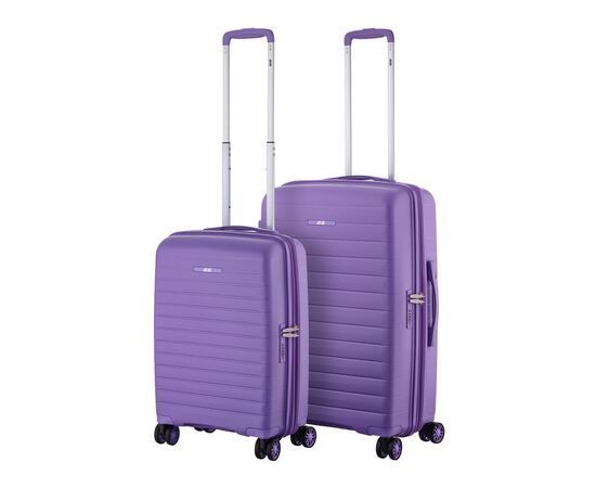 Набір валіз 2E Aero (M+S), лавандові (2E-SPP-AERO-SET2-LV)