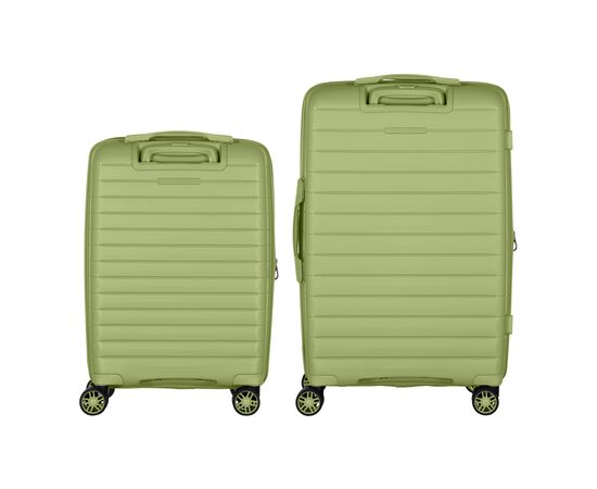 Набор чемоданов 2E Aero (M+S), оливково-зелені (2E-SPP-AERO-SET2-MG), изображение 3