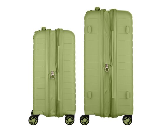 Набор чемоданов 2E Aero (M+S), оливково-зелені (2E-SPP-AERO-SET2-MG), изображение 6