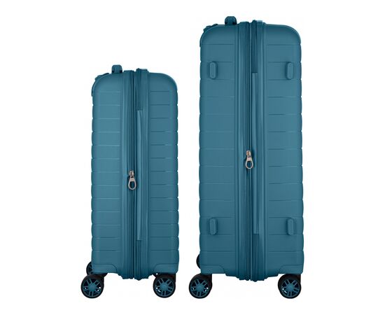 Набір валіз 2E Aero (M+S), сині (2E-SPP-AERO-SET2-TB), зображення 5
