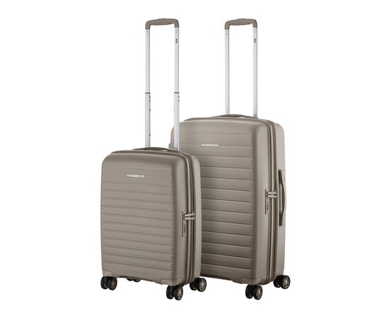 Набір валіз 2E Aero (M+S), сіро-коричневі (2E-SPP-AERO-SET2-TP)