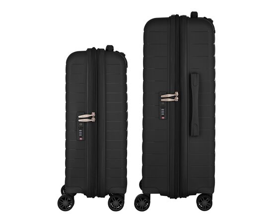 Набір валіз 2E Aero (M+S), чорні (2E-SPP-AERO-SET2-BK), зображення 4