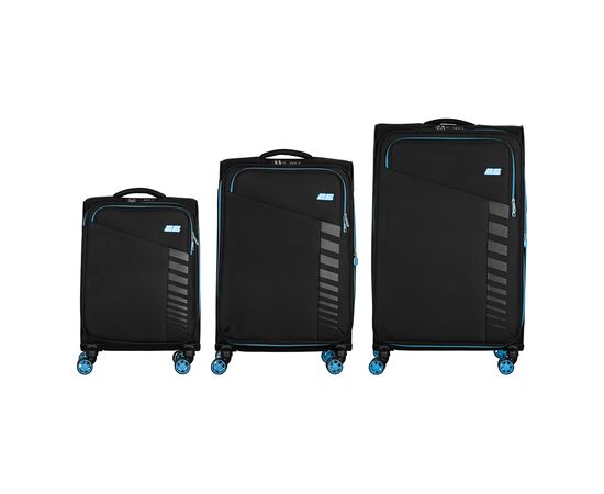 Набір валіз 2E Trek (L+M+S), чорні (2E-SPE-TREK-SET6-BK), зображення 4