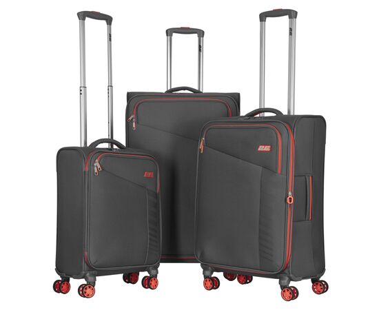 Набір валіз 2E Trek (L+M+S), сірі (2E-SPE-TREK-SET6-GR), зображення 2