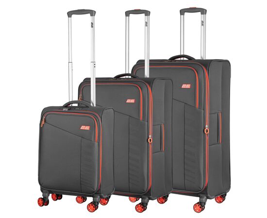 Набір валіз 2E Trek (L+M+S), сірі (2E-SPE-TREK-SET6-GR), зображення 3
