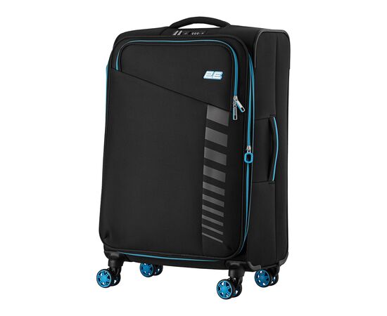 Набор чемоданов 2E Trek (M+S), чорні (2E-SPE-TREK-SET4-BK), изображение 10