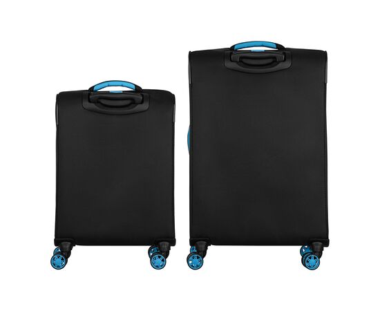 Набор чемоданов 2E Trek (M+S), чорні (2E-SPE-TREK-SET4-BK), изображение 5