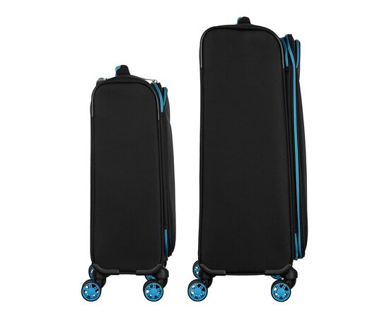 Набор чемоданов 2E Trek (M+S), чорні (2E-SPE-TREK-SET4-BK), изображение 7